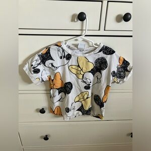 Disney Zara Kids Minnie Mouse Shirt